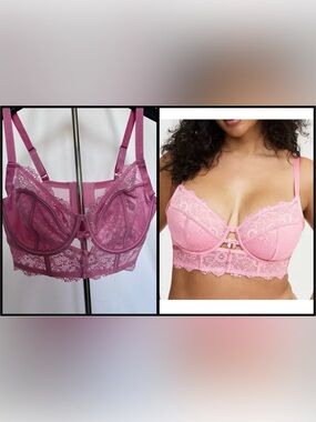 TORRID | Demure Longline Lace Underwire Bra